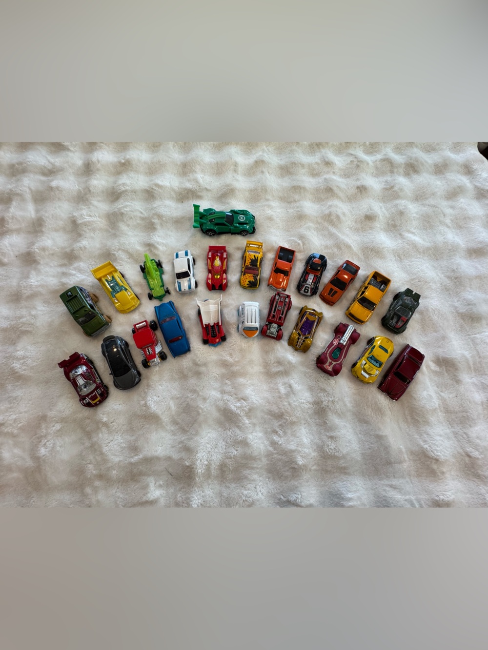 Set of 23 Hot Wheels Brand Toy Cars